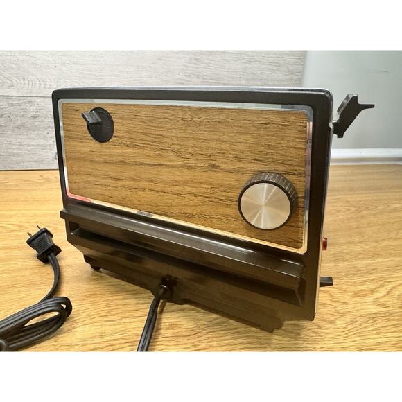 Vintage 1970s Proctor-Silex Chrome Toaster Oven 0504NA Compact USA Tested - Picture 7 of 16